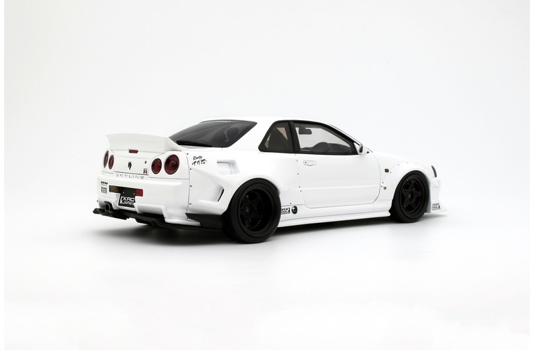 Nissan Skyline GT-R R34 KRC Body Kit Pearl White QX1 2019