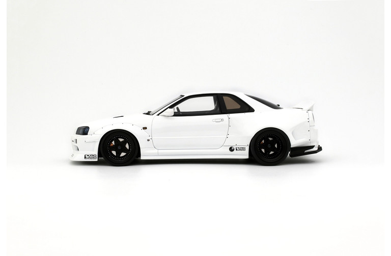 Nissan Skyline GT-R R34 KRC Body Kit Pearl White QX1 2019