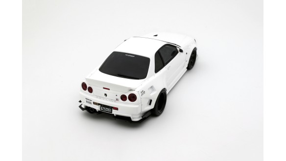 Nissan Skyline GT-R R34 KRC Body Kit Pearl White QX1 2019