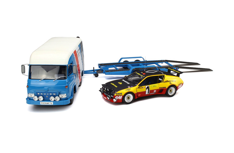 Pack Rallye Saviem + Alpine A310 Rallye Armor 1977