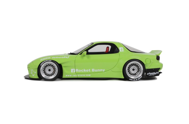 Rocket Bunny Aero (V1) Mazda RX7 (FD3S) Pearl Green 2015