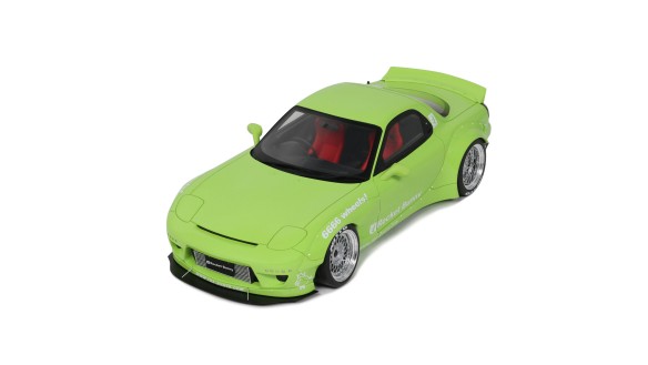 Rocket Bunny Aero (V1) Mazda RX7 (FD3S) Pearl Green 2015