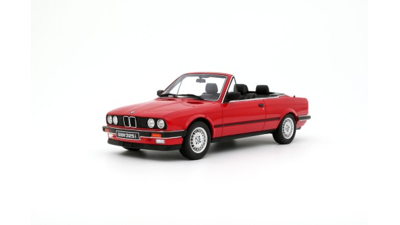 BMW 325i Convertible Bright Red 308 1986