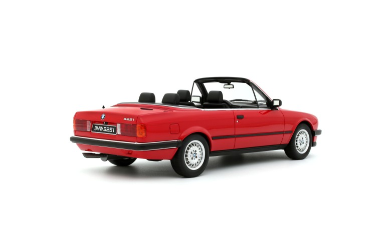BMW 325i Convertible Bright Red 308 1986