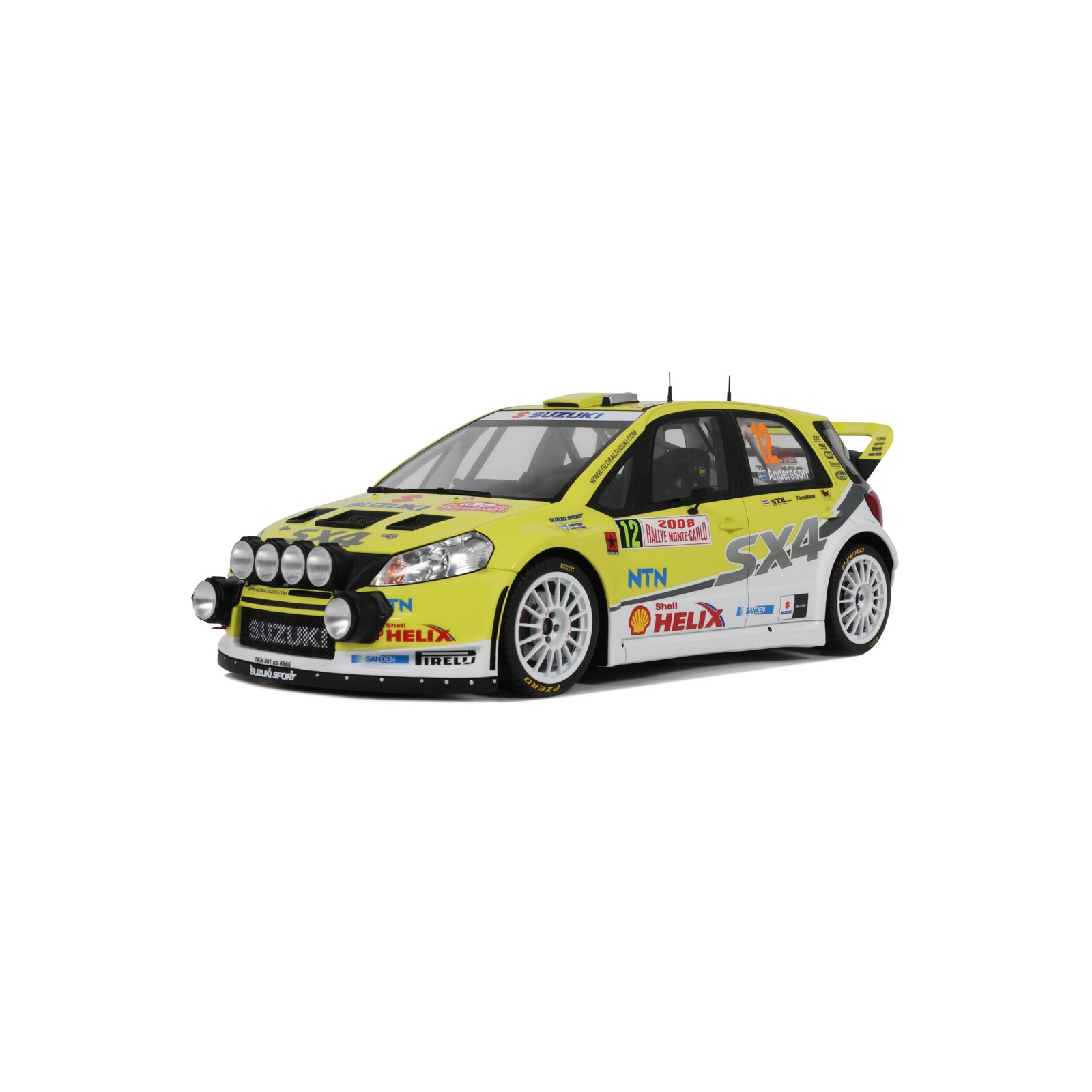 Suzuki SX4 WRC Rally Monte Carlo 2008