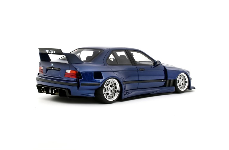 BMW E36 LTO Sedan Turbo Khyzyl Saleem Avus Blue 2023