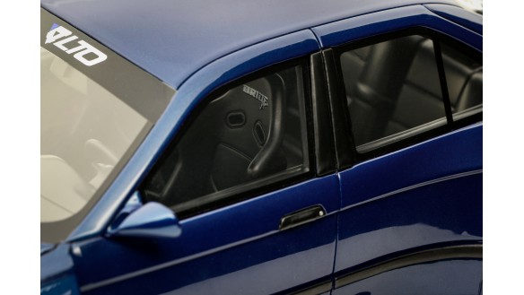 BMW E36 LTO Sedan Turbo Khyzyl Saleem Avus Blue 2023