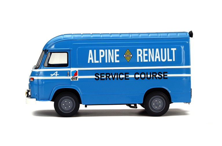 Saviem SB2 Assistance Course Alpine Team Color 1968