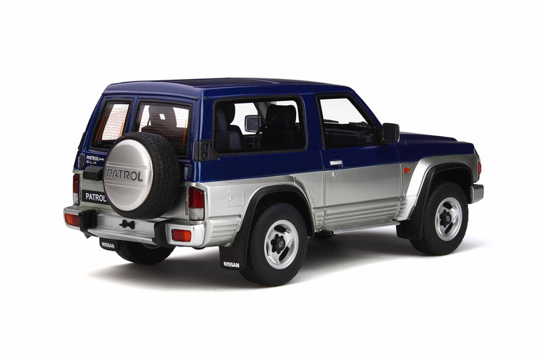 Nissan Patrol GR Blue TH1 & Silver KJ1 1992