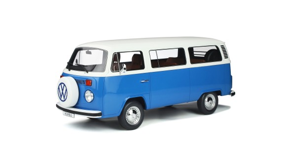 Volkswagen Kombi T2 White-Blue 1978