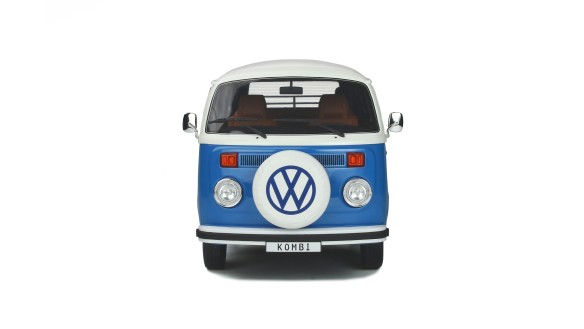 Volkswagen Kombi T2 White-Blue 1978