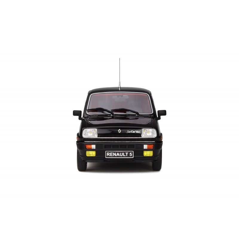 Renault 5 Le Car Van Black With Rainbow Stripping 1980