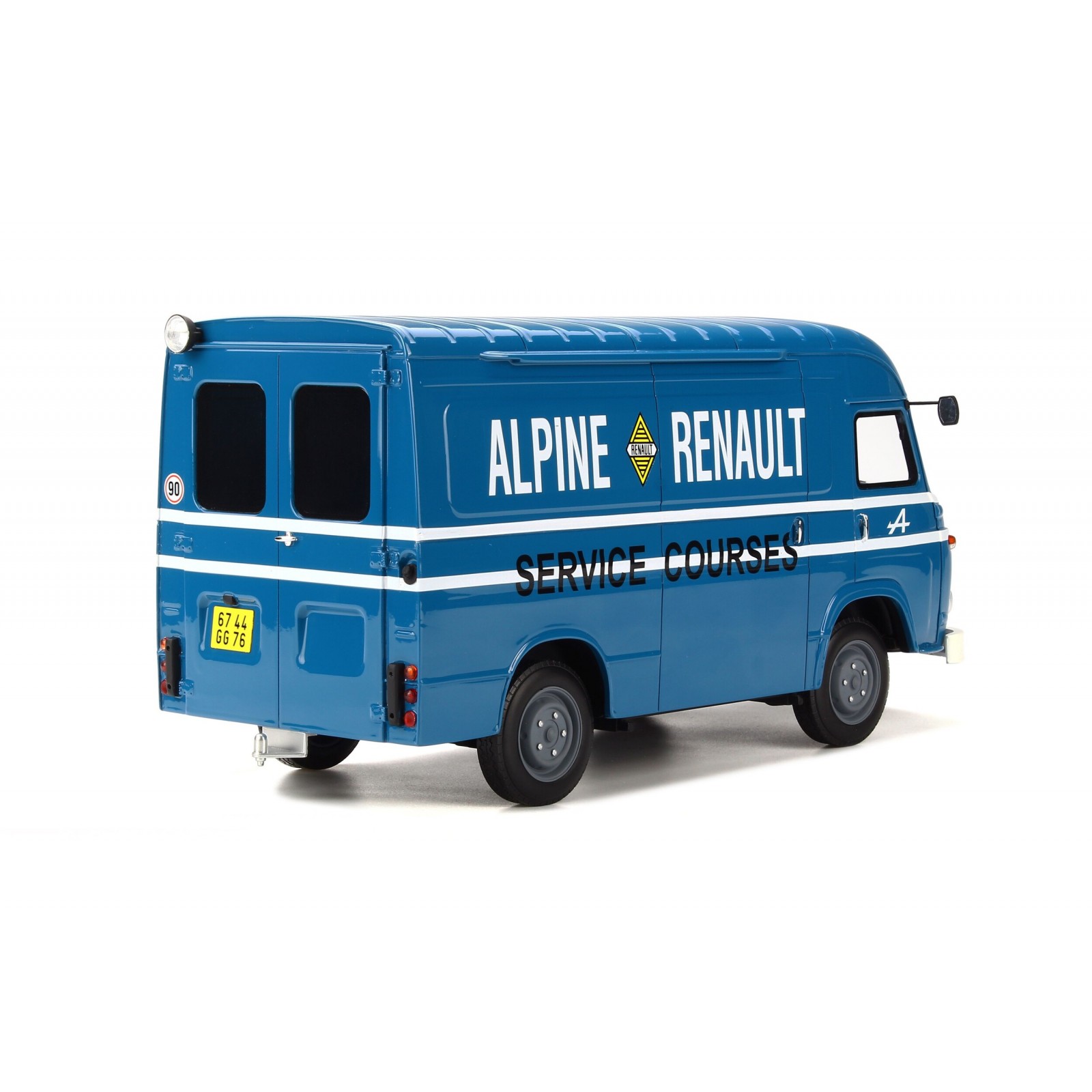 Saviem SB2 Assistance Course Alpine Team Color 1968