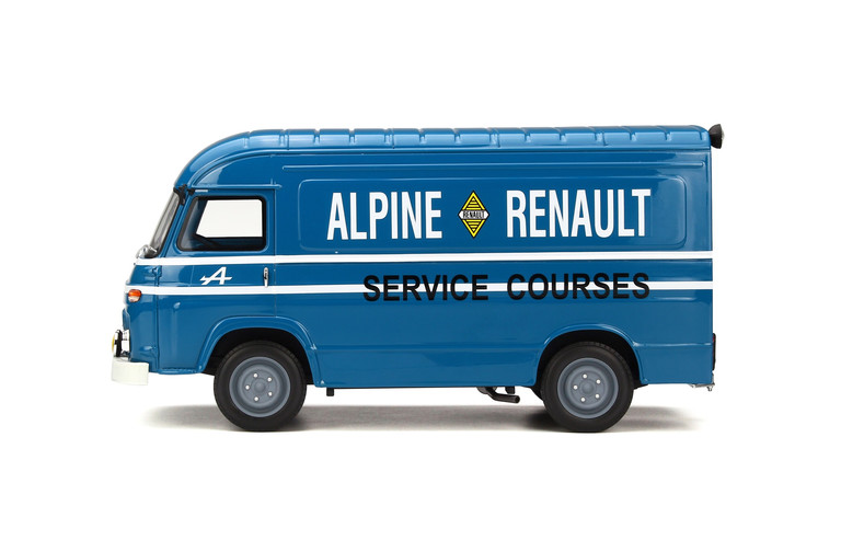 Saviem SB2 Assistance Course Alpine Team Color 1968