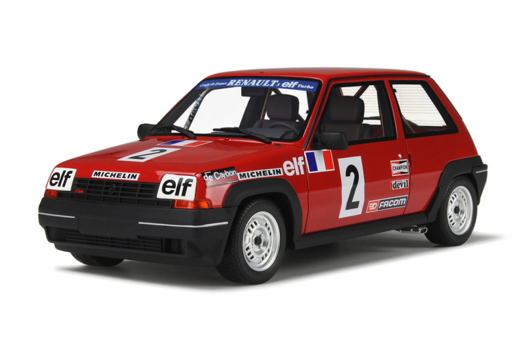 Renault Super 5 GT Turbo Coupe Rouge 705 1985