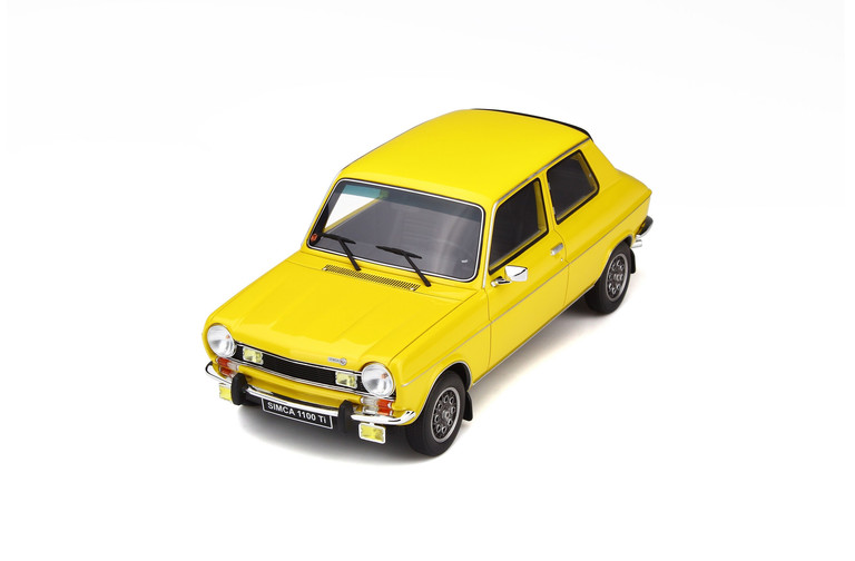 Simca 1100 Ti Yellow Maya 1975