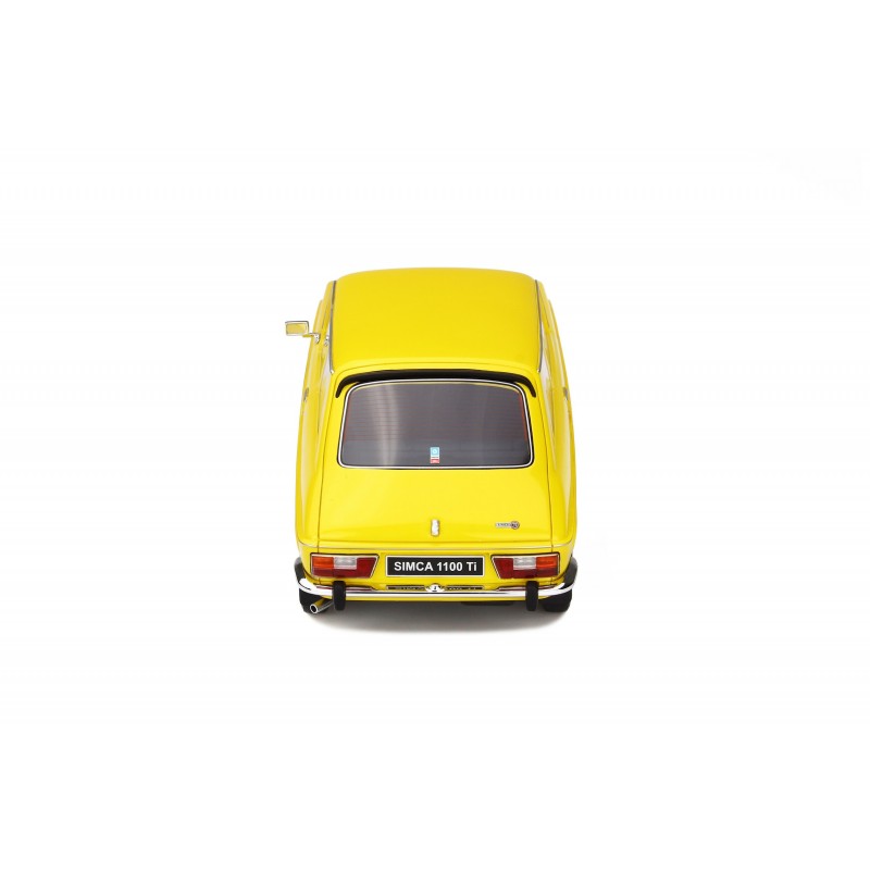 Simca 1100 Ti Yellow Maya 1975