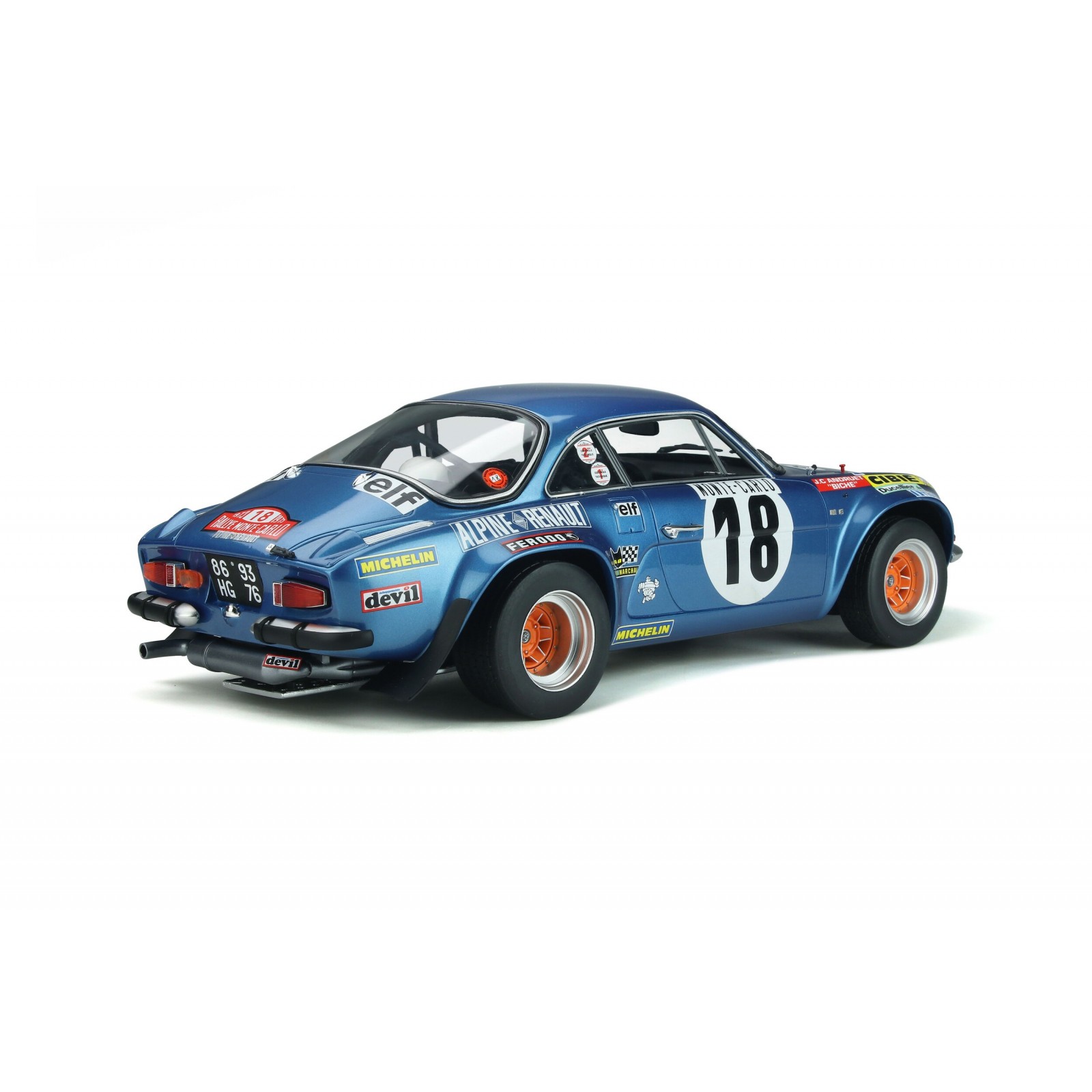 Alpine A110 1800 Rallye Monte-Carlo 1973
