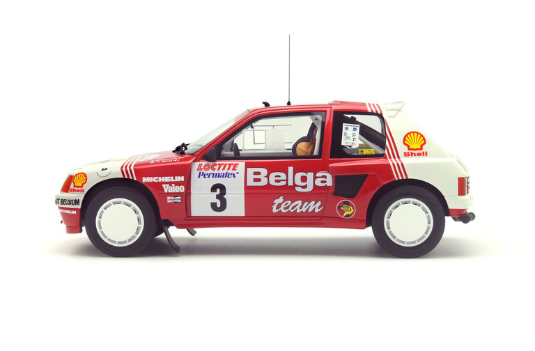 Peugeot 205 T16 Gr.B Rallye d'Ypres 1985