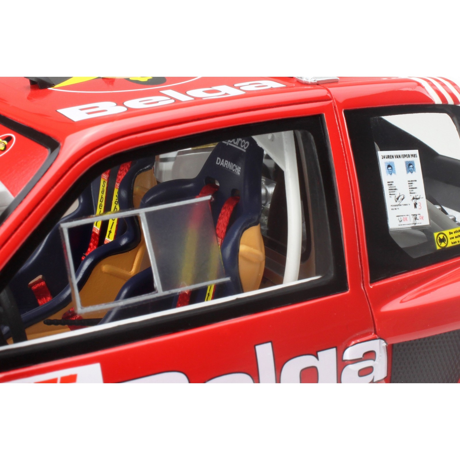 Peugeot 205 T16 Gr.B Rallye d'Ypres 1985