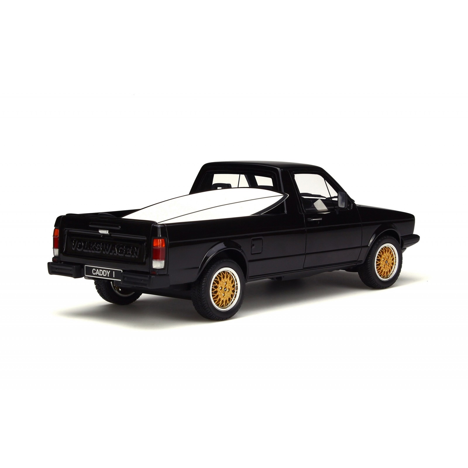 Volkswagen Caddy with Surfboard Red/grey Black L041 1979