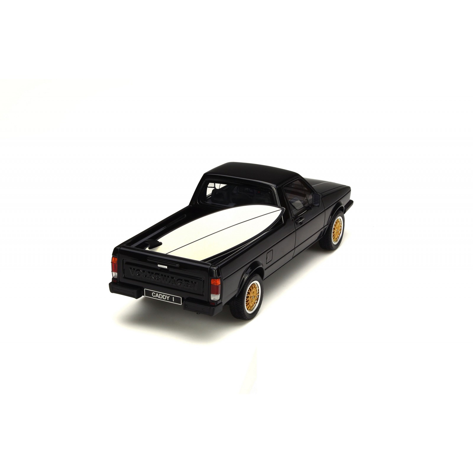 Volkswagen Caddy with Surfboard Red/grey Black L041 1979