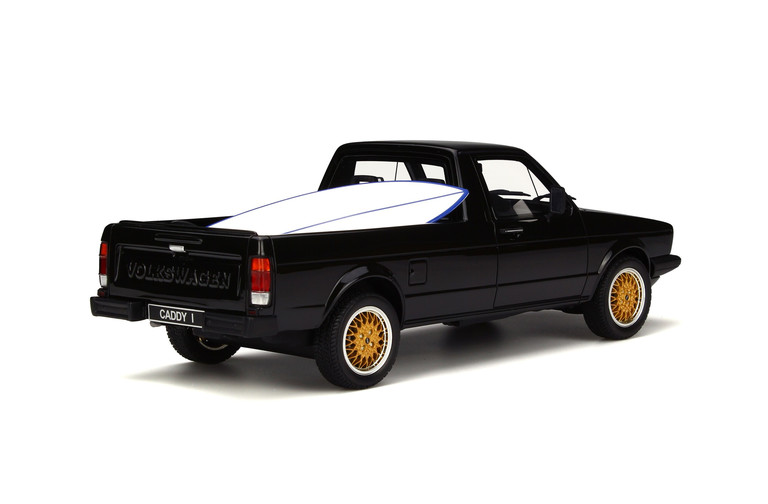 Volkswagen Caddy with Surfboard Blue/Whithe Black L041 1979