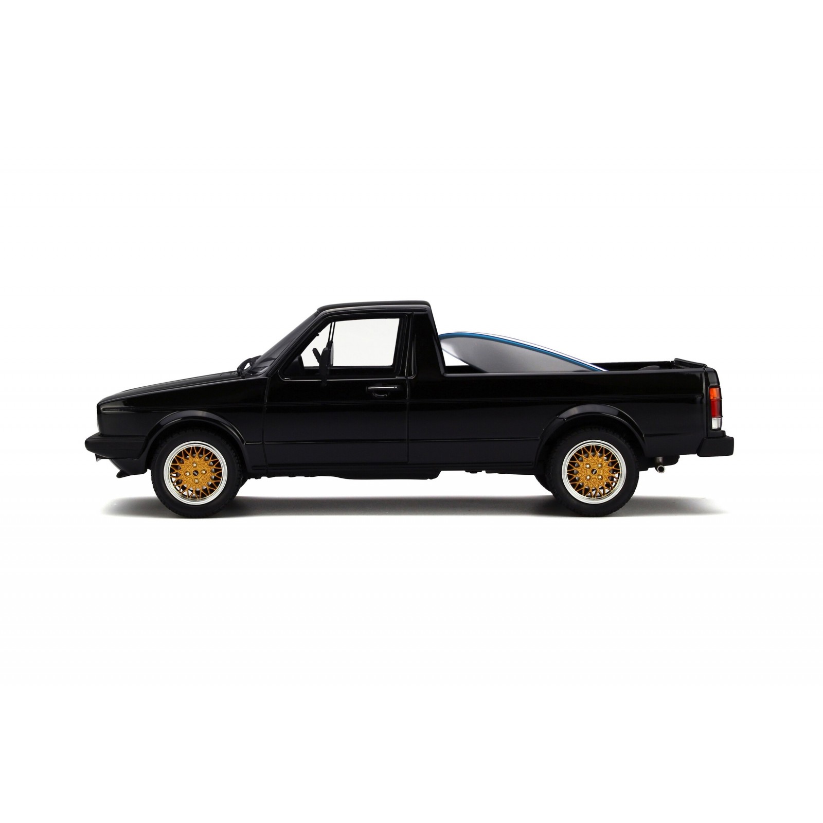 Volkswagen Caddy with Surfboard Blue/Whithe Black L041 1979