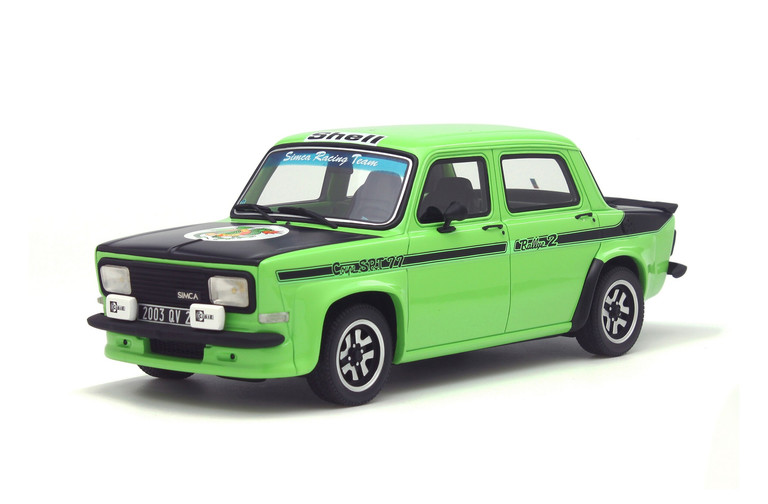 Simca 1000 Rallye 2 SRT Vert Racing / Noir 1977