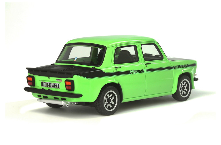 Simca 1000 Rallye 2 SRT Vert Racing / Noir 1977