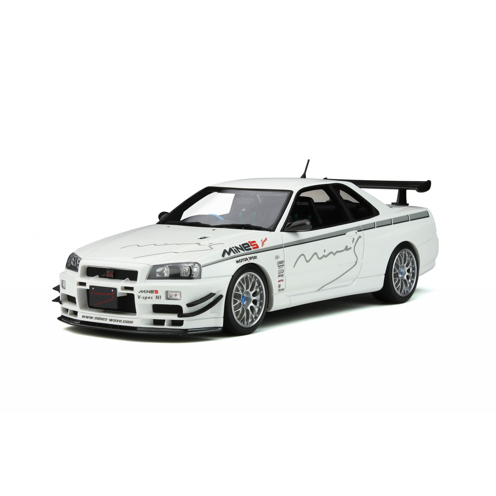 Nissan Skyline GT-R Mines White Pearl 2011