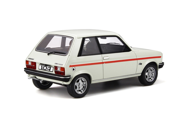 Peugeot 104 ZS Blanc Alaska 1984