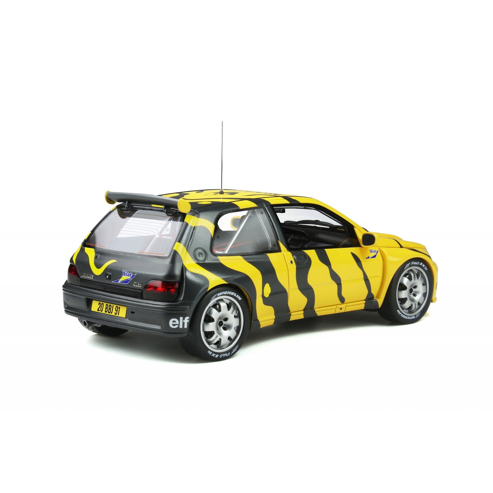 Renault Clio Maxi Présentaion Zebra Black & Yellow 1995