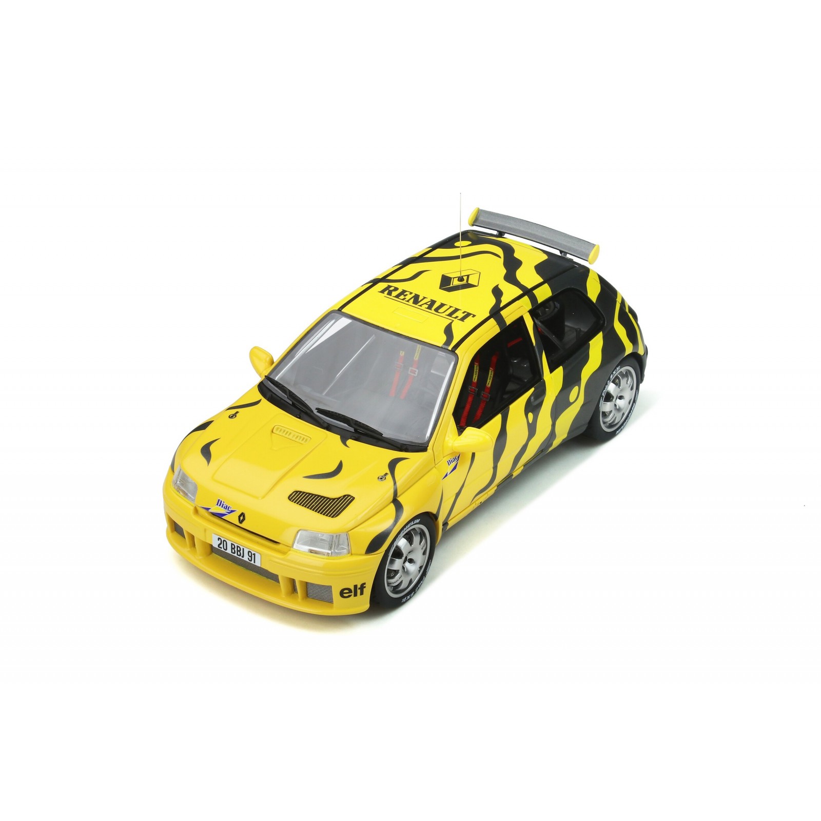 Renault Clio Maxi Présentaion Zebra Black & Yellow 1995