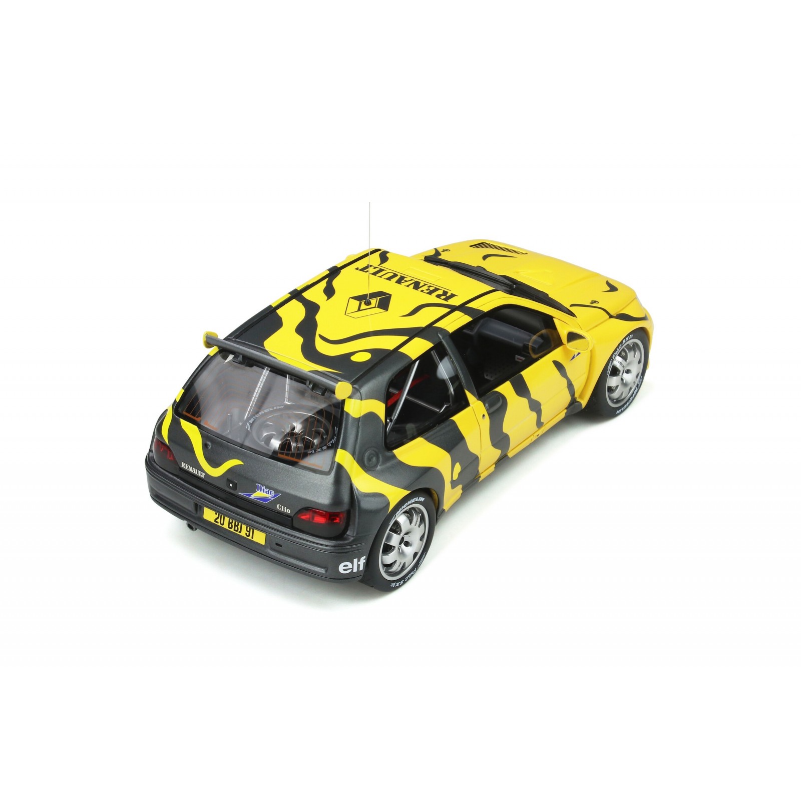 Renault Clio Maxi Présentaion Zebra Black & Yellow 1995