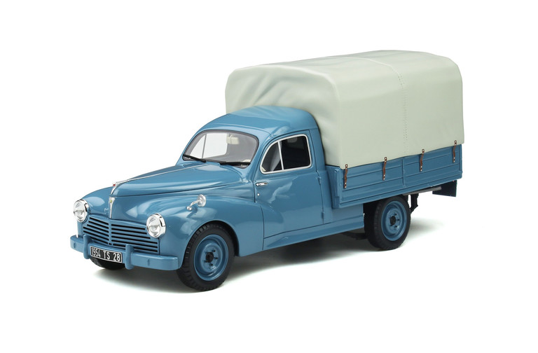 Peugeot 203 Camionnette Bâchée Bleu Camargue 1953
