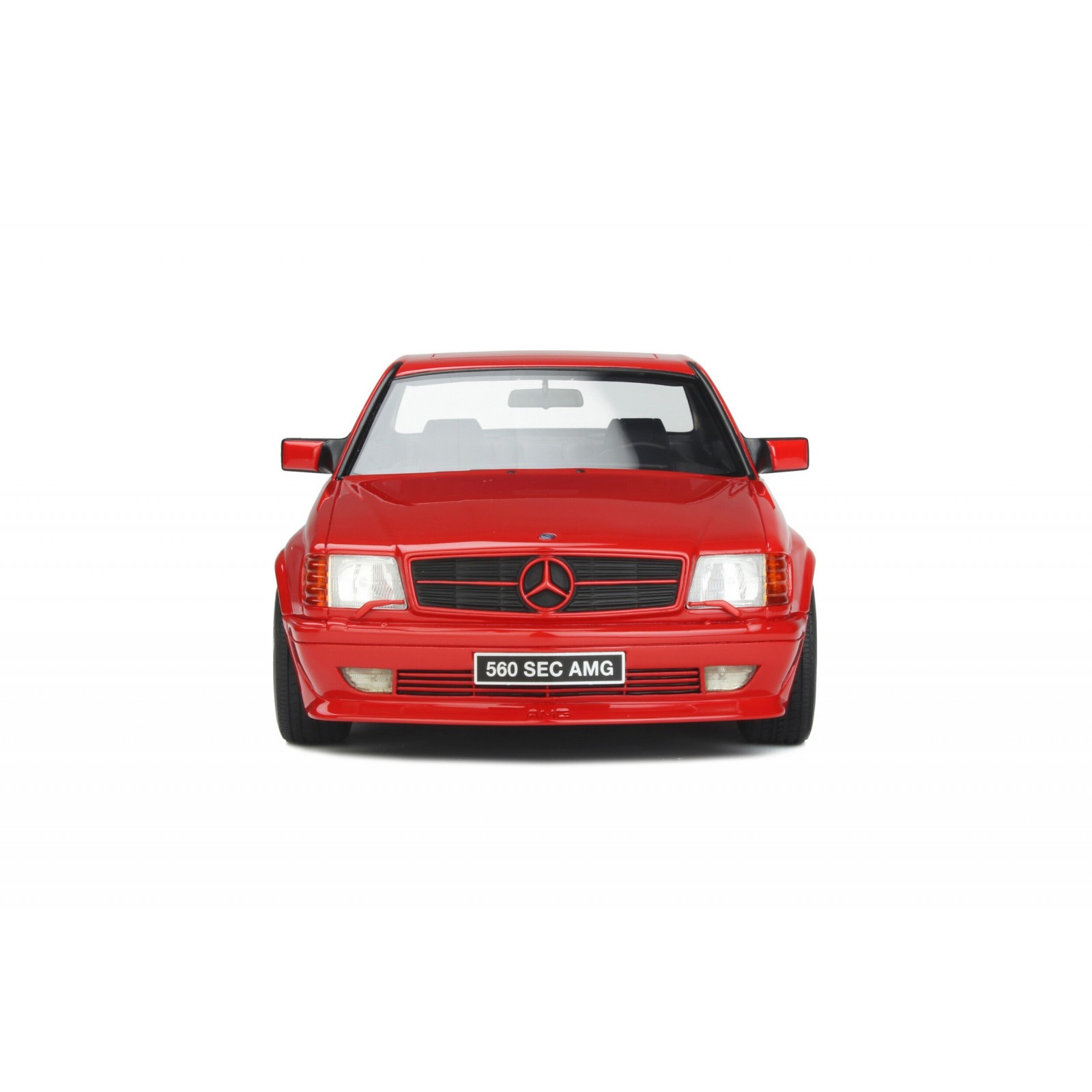 Mercedes-Benz W126 560 SEC wide body Signal Red 568 1986