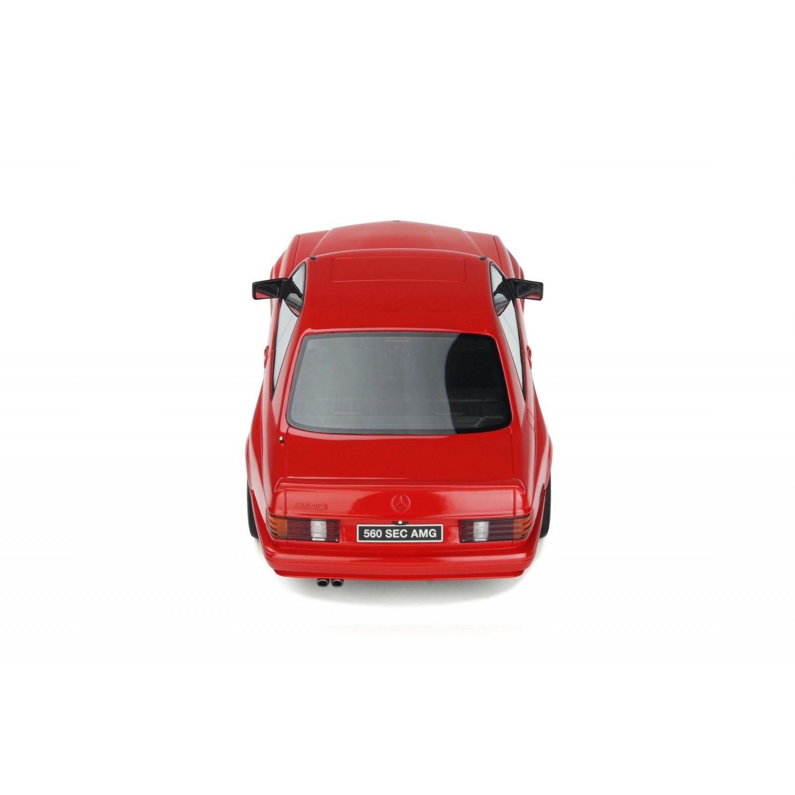 Mercedes-Benz W126 560 SEC wide body Signal Red 568 1986