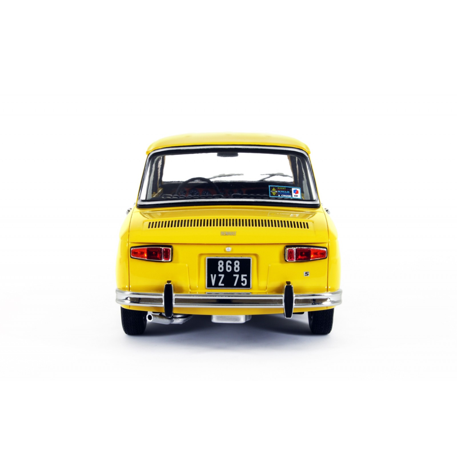 Renault 8 S Jaune 386 1968