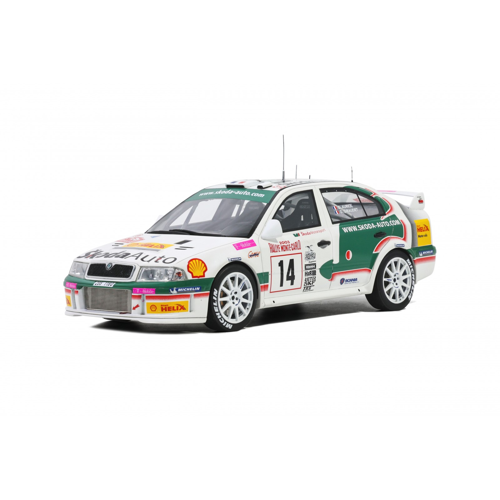 Skoda Octavia WRC Rallye Monte Carlo 2003