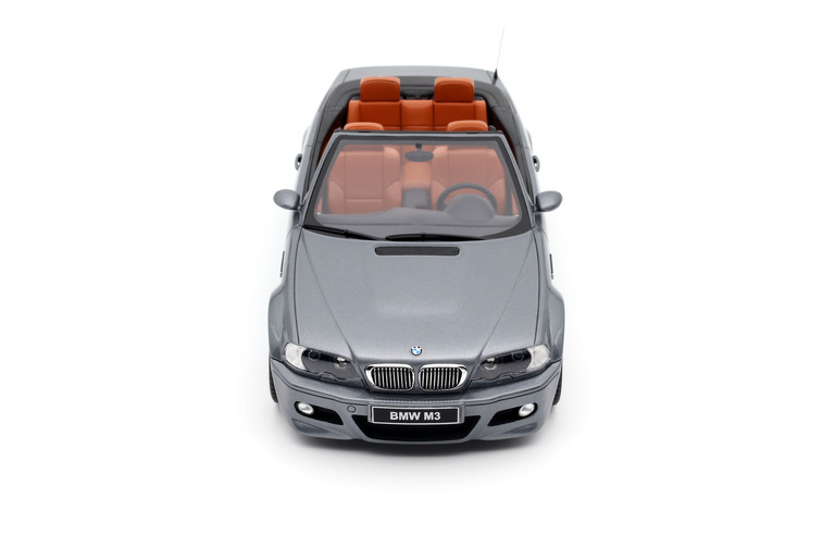 BMW E46 M3 Convertible Silver Grey A08 2004