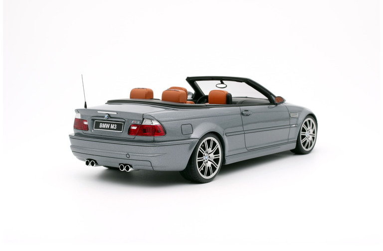 BMW E46 M3 Convertible Silver Grey A08 2004