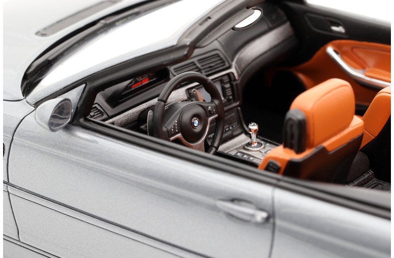 BMW E46 M3 Convertible Silver Grey A08 2004