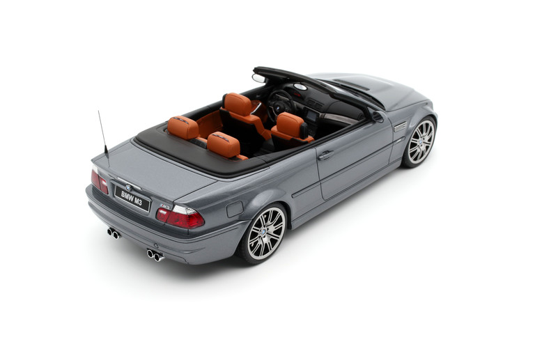 BMW E46 M3 Convertible Silver Grey A08 2004