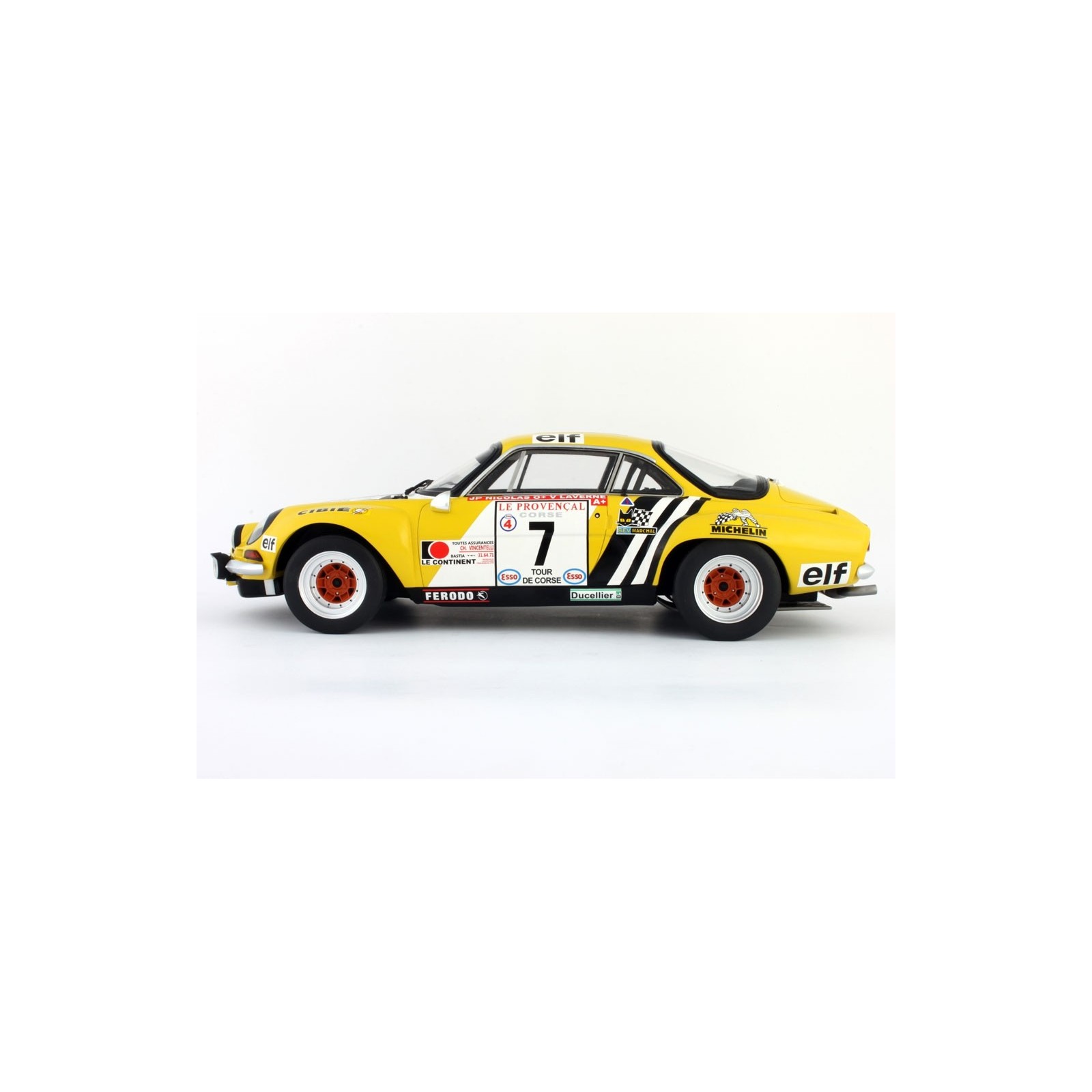 Alpine A110 Gr.4 Jaune Service 1975