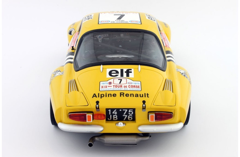 Alpine A110 Gr.4 Jaune Service 1975