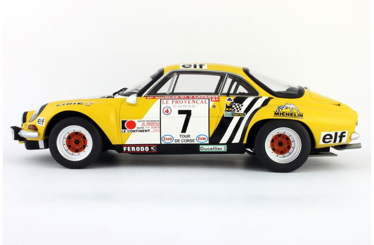 Alpine A110 Gr.4 Jaune Service 1975