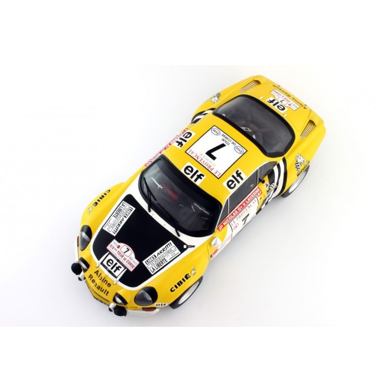 Alpine A110 Gr.4 Jaune Service 1975