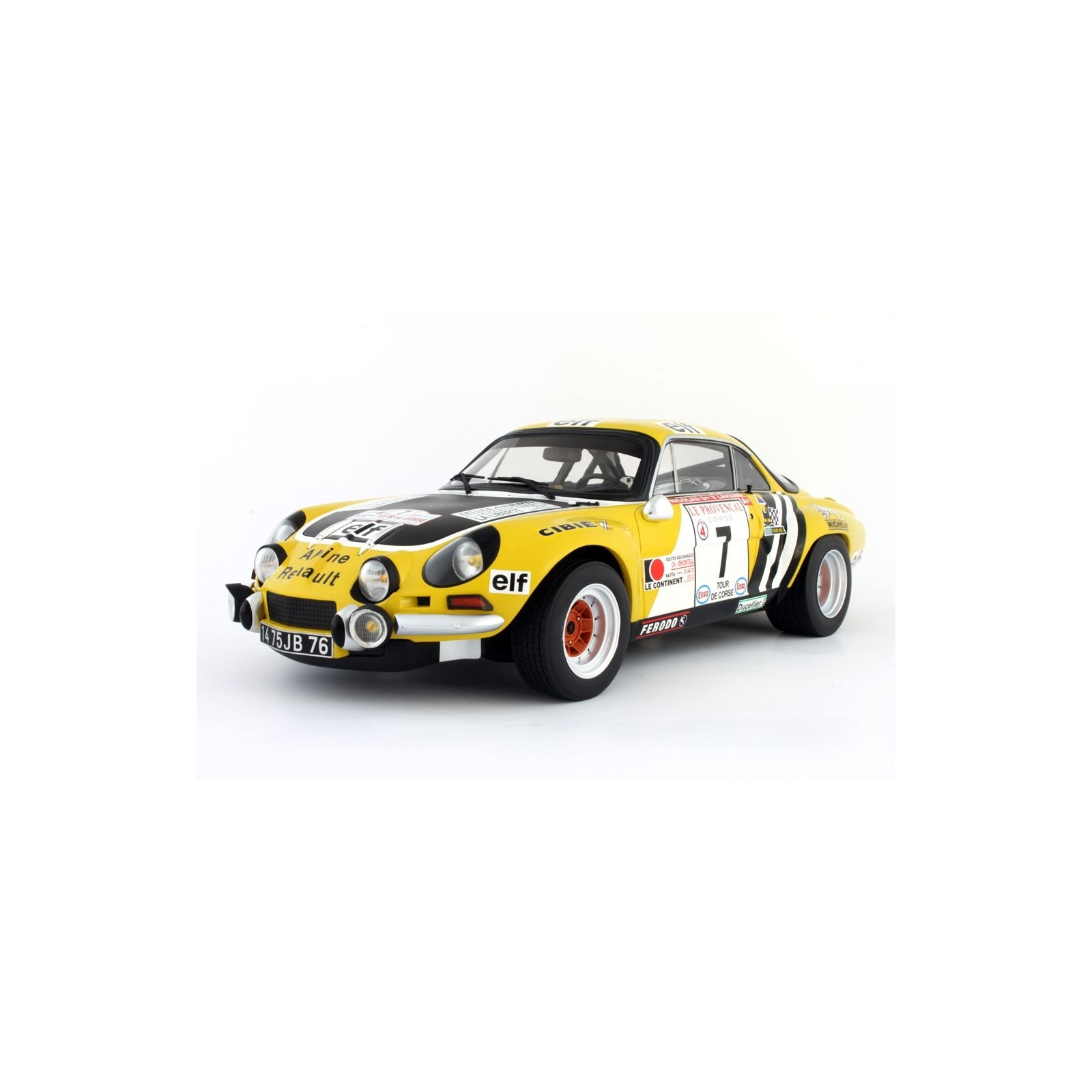 Alpine A110 Gr.4 Jaune Service 1975