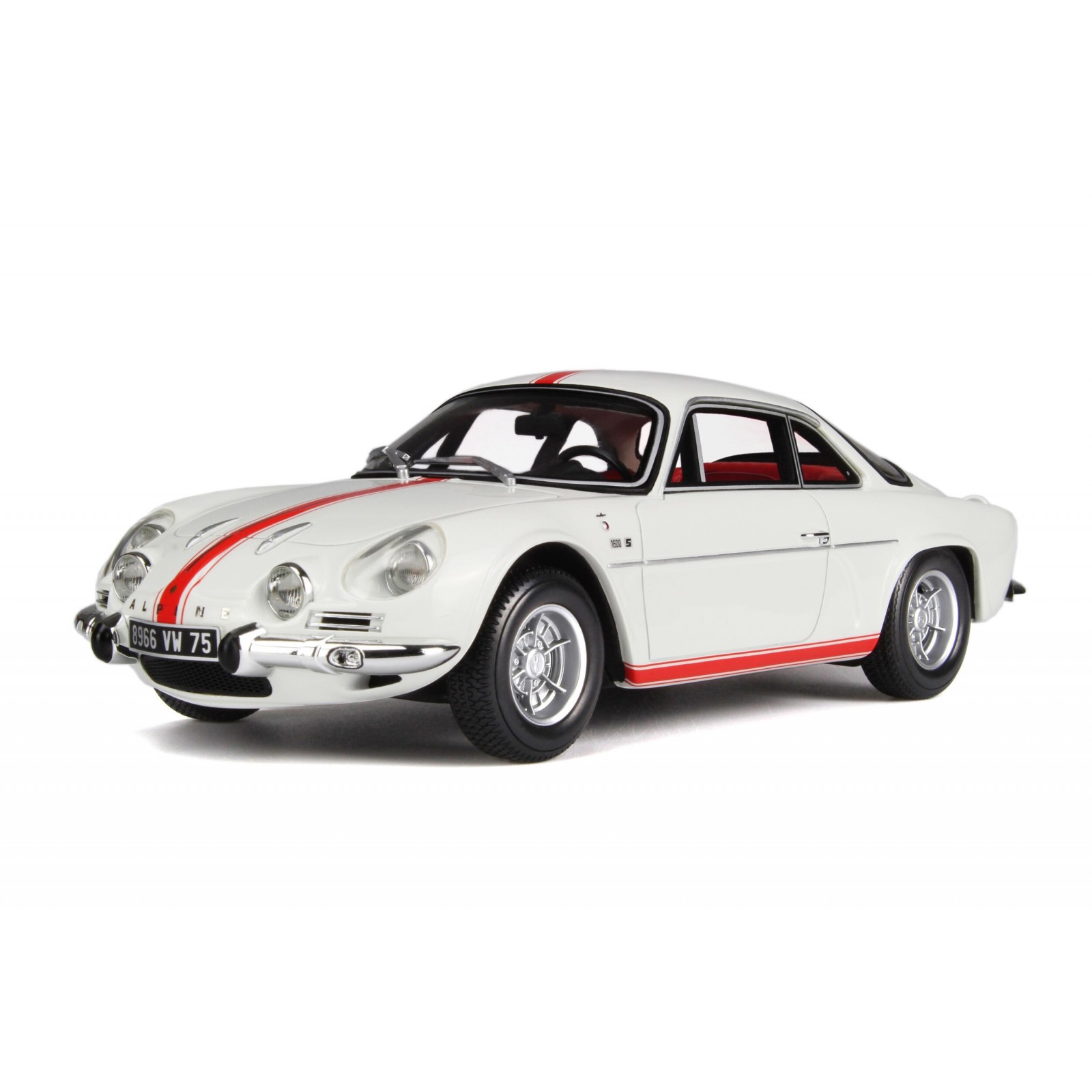 Alpine A110 1600S Olympique Blanc Gardenia 1968